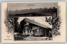 Bütschelegg 1916 Foto AK Gasthaus Stockhornkette