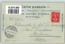 1833 Les Avants 1899 Lithographie Hotel vue des Alpes Vorläufer