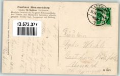 9325 Roggwil TG 1913 Foto AK Bahnpost Zug 2743 Gasthaus Mammetrsberg