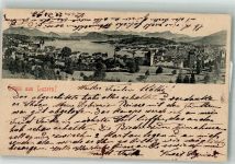 6000 Luzern Lucerne 1899 Foto AK Gruss aus
