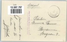 3532 Zäziwil Foto AK Auto Gasthaus zum Rössli Feldpost Nr. 3