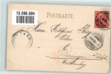 Weinfelden Helvetia 100 jährige Feier der Befreiung Kanton Thurgau Helvetia 1898 Lithographie