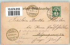 2300 La Chaux-de-Fonds 1900 Winterlithographie Synagoge Kirche Rue Leipold Robert Glimmerauflage