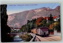 7000 Chur Coire Foto AK Eisenbahn Arosabahn