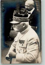 Biel/Bienne Offizier in Uniform mit Orden Ort handschriftlich Militär Schweiz 1917 Privatfoto AK