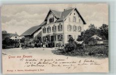 3210 Kerzers 1902 Foto AK Hotel