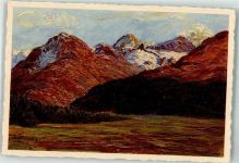 Bernina Künstlerkarte sign. Zuppinger