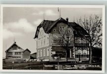 9044 Wald AR 1947 Foto AK Gasthaus Pension Tanne