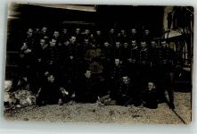 9100 Herisau 1925 Foto AK Uniform Gruppenfoto Ort handschriftlich