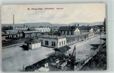 St. Margrethen SG Bahnhof Bahnhof Schweiz 1909 Foto AK