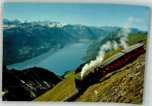 Brienz-Rothornbahn 1979 Foto AK Zahnradbahn Brienzer-Rothornbahn