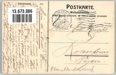 8000 Zürich Künstlersteindruck Verbands- Sängerfest 1914 Enge