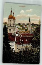 9000 St. Gallen S. Gallo Foto AK Kirche