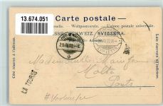 Tablettes 1900 Lithographie Hotel de la Tourne Vorläufer