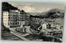 7270 Davos Platz Foto AK Sanatorium