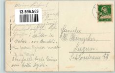 3537 Eggiwil 1924 Gebrauchsspuren Gasthaus zum Löwen
