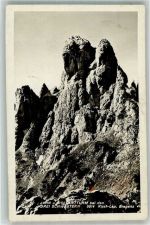 9498 Planken 1938 Foto AK Drei Schwestern Jahn und Vallantturm Foto Risch-Lau
