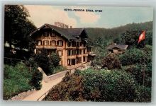 3700 Spiez Foto AK Hotel Pension Erica
