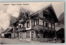 3800 Interlaken Foto AK Pension Zwahlen Neugasse