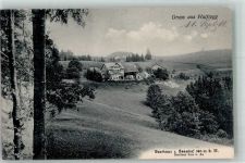 Hulftegg 1911 Foto AK Gasthaus zum Sennhof