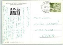 7464 Parsonz 1959 Foto AK Kirche