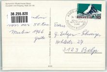 4000 Basel Bâle 1966 Sonderstempel Omnibus Vorplatz Mustermesse