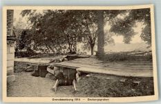 Grenzbesetzung 1914 Deckungsgraben Militär Schweiz