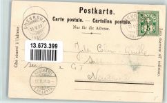 1545 Chevroux 1901 Foto AK Handlung