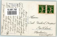 6285 Hitzkirch 1935 Foto AK Gasthaus zum Kreuz
