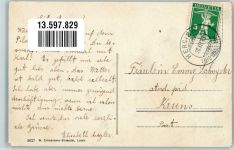 6052 Hergiswil NW 1913 Foto AK Pension Fräckmünd am Pilatus