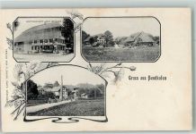 3054 Schüpfen Foto AK Gasthaus zur Brücke Bundkofen