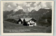 8890 Flums Foto AK Pension Ferienheim Sonnenboden Tannenbodenalp
