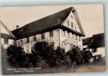 6285 Hitzkirch 1923 Foto AK Gasthaus zum Engel