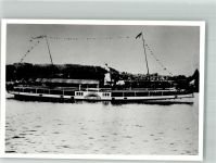 Luzern Lucerne Dampfschiff Stadt Luzern Binnenschiff 1916 Foto AK