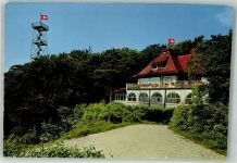 4145 Gempen Foto AK Gasthaus Gempenturm Aussichtsturm