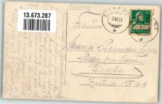 9453 Eichberg 1923 Foto AK Gasthaus zum Falken