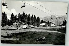 Alp Sellamatt 1965 Foto AK Seilbahn Sessel- Skilift