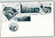 3235 Erlach Foto AK Schloss