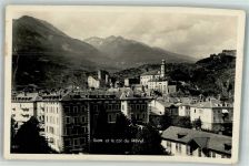 1950 Sion Sitten Foto AK Schloss