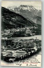 7500 St. Moritz 1905 Foto AK Adelskorrespondenz