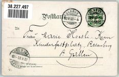 1900 Künstlerkarte sign. Tobler V. Appenzeller Postkarten No. 135/6