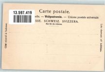 1000 Lausanne Losanna Zeitungs AK Gazette de Lausanne