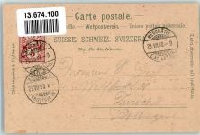 3280 Murten Morat 1898 Lithographie Schlachten- Denkmal