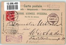 9050 Appenzell 1897 Lithographie Wetterstation Hotel Säntis Vorläufer