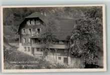 6354 Vitznau 1924 Foto AK Pension Chalet Lauigrund