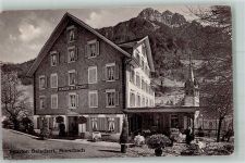 6443 Morschach 1926 Foto AK Pension Betschart
