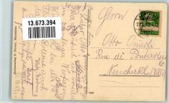 8570 Weinfelden 1923 Foto AK Bahnhof Eisenbahn