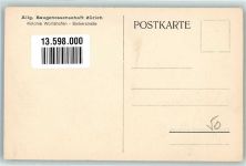 8000 Zürich Foto AK Kolonie Wollishofen Balberstrasse Allg.Baugenossenschaft Zürich