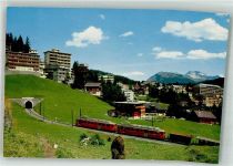 7050 Arosa Foto AK Eisenbahn Chur-Arosa-Bahn