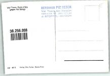 7482 Bergün Bravuogn Foto AK Hüttenstempel Berghaus Piz Kesch
